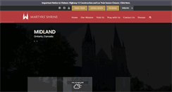 Desktop Screenshot of martyrs-shrine.com
